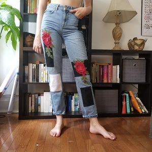 Embroidered Jeans from ASOS
